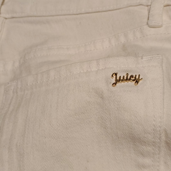 NWT Juicy Couture Black Label White Jean - Picture 4 of 6